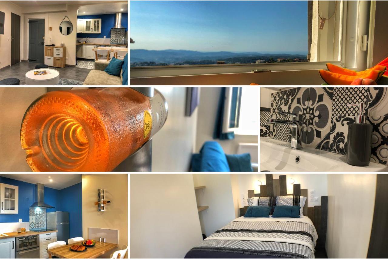 Parking Prive - Vue Mer - Wifi - Centre Historique กราส ภายนอก รูปภาพ