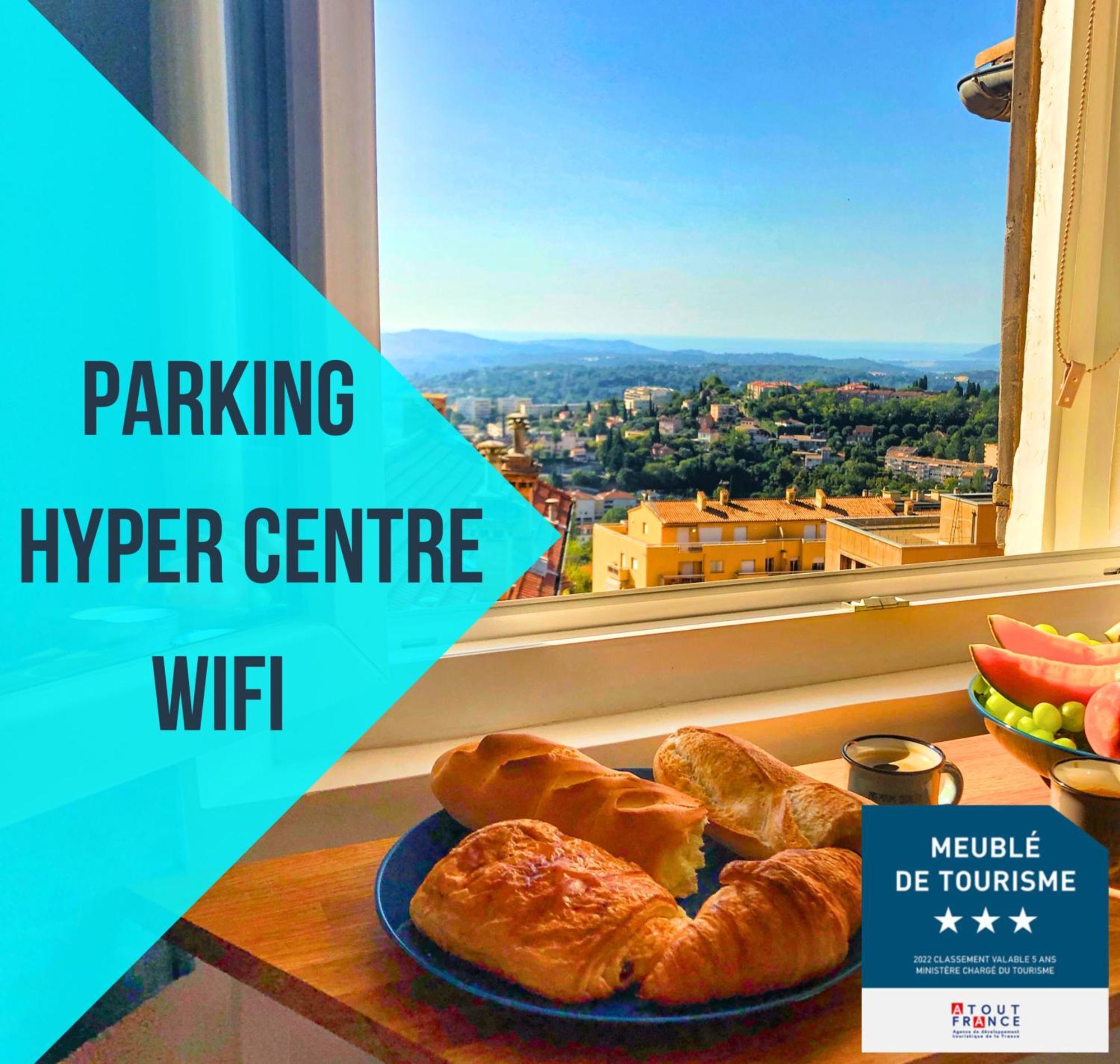 Parking Prive - Vue Mer - Wifi - Centre Historique กราส ภายนอก รูปภาพ